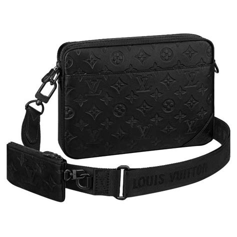 bolso lv hombre negro|bolso de hombre.